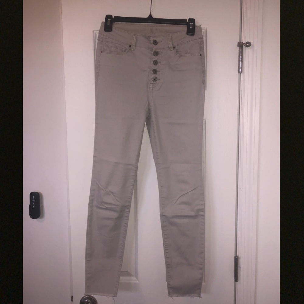 Skinny Khaki Pants